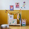 thumbnail image 5 of 3 Sprouts Children's Foldable Fabric Storage Cube Soft Toy Basket, Llama, 5 of 5