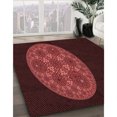 thumbnail image 3 of Ahgly Company Tapis Rectangulaire Lavable en Machine Rouge Brique, 8 Pieds x 12 Pieds, 3 of 7