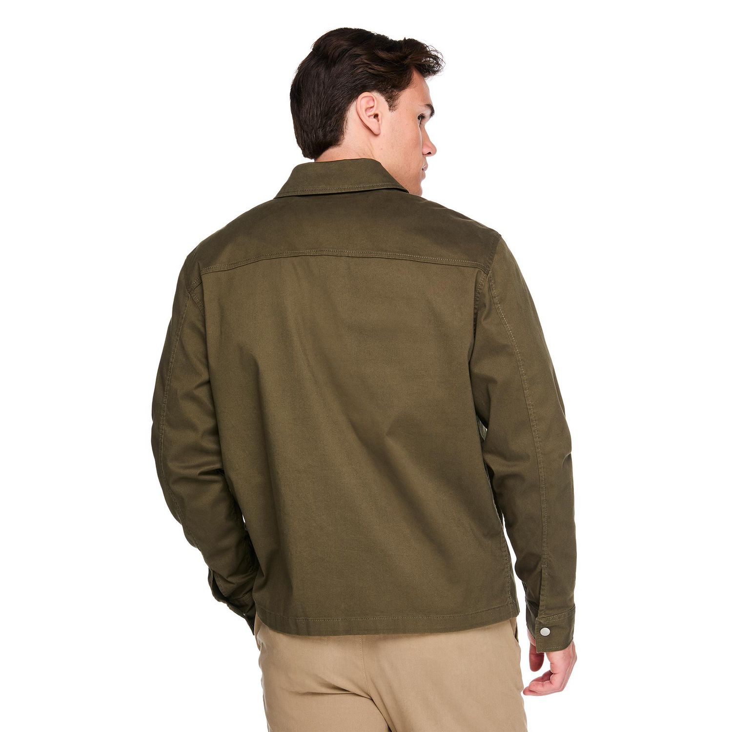 Chemise d’extérieur zippée sur la longueur George pour hommes