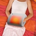thumbnail image 5 of Large Heating Pad,Portable Heating Pad Digital Hot Water Bag Graphene Heating Constant Temperature Warm Hands Knee Pads Waist and Stomach Waterless Portable Warm Handbag Hot Water Bag, 5 of 5