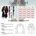 thumbnail image 3 of Knee Length Cardigan Split Front Sweater Cardigan Tops for Women Womens Long Sweaters Open Front Shawl Neck Cardigan Women Womens Sweaters Fall Cardigan Come Mono Cardigan Knit Long Sweater Fall, 3 of 4