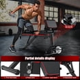 thumbnail image 2 of GIKPAL 7 Positions Adjustable Weight Bench,With Extended Headrest and Leg Extension,Foldable Workout Olympic Weight Bench Press for Full Body Strength Training,Maximum Weight 770 Lbs., 2 of 7
