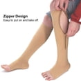 thumbnail image 2 of Medical Zipper Compression Calf Socks 15-20 mmHg for Women and Men, 2 of 7