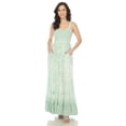 thumbnail image 1 of White Mark Robe Maxi à Volants Froncée pour Femme, 1 of 6