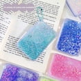 thumbnail image 4 of Small Card Brick Small Card Brick Own Chain Thickened Creative Reinforced Novelty DIY Multicolor Optional Quicksand Design Goo Card Brick Stationery Accessories, 4 of 6
