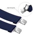 thumbnail image 2 of Buyless Fashion Bretelles pour Hommes - 48 Sangles Élastiques Ajustables 1 1/4 - Forme en X, 2 of 7