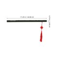 thumbnail image 2 of OULII Flûte dizi Traditionnelle en Bambou Prise Confortable pour Instrument de Musique 1Ensemble, 2 of 8