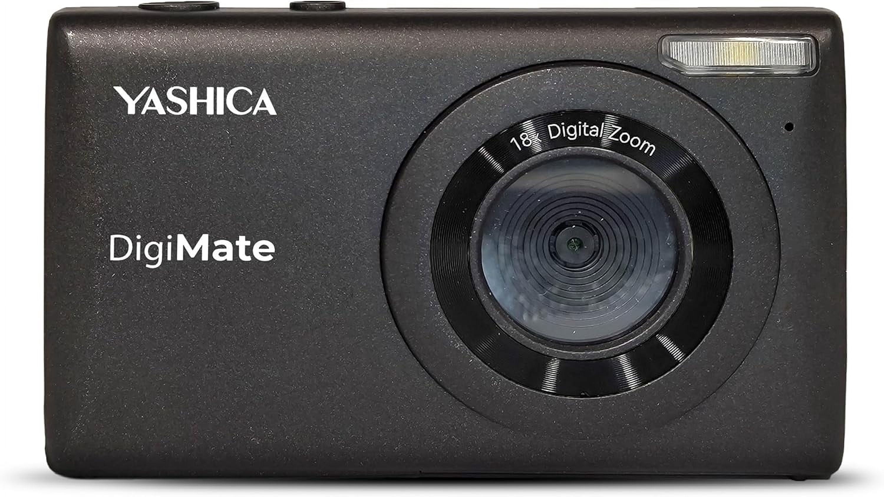 YASHICA DigiMate 18倍デジタルズーム Yashica DigiMate Digital Camera, 4K Camera for Photography