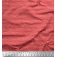thumbnail image 1 of Soimoi Orange Rayon Fabric Stripe Hand Drawn Decor Fabric Printed Yard 42 Inch Wide, 1 of 1