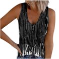 thumbnail image 1 of Plebaso Womens Print Tank Tops Ribbed Sleeveless Casual Tops Button up V Neck Slim Knit Tees for Women, 1 of 5