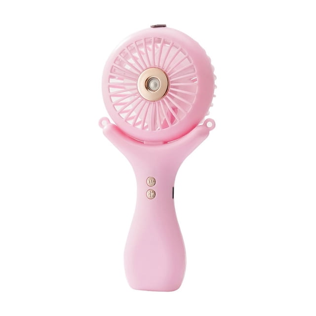 SDNall Portable Neck Fan Portable Fan Rechargeable Portable Water Mist USB Fan, Folding & Adjustable Design, Quiet Operation, Mini Handheld Fan with Charging Function, Perfect for Neck Cooling