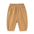 thumbnail image 1 of MIASHUI Boys Girls Sweatpants Spring Summer Children's Wide Leg Thin Pants,Coffee,18-24 Months, 1 of 8