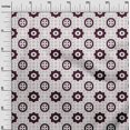 thumbnail image 2 of oneOone Cotton Poplin Wine Fabric Geometric Block Sewing Craft Projects Fabric Prints By Yard 42 Inch Wide, 2 of 4