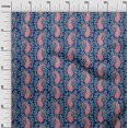 thumbnail image 2 of oneOone Viscose Jersey Tissu Imprimé Floral & Paisley 60 Pouces de Large, 2 of 4
