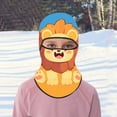 thumbnail image 3 of Hearth & Gear 2025 Children's Ski Face Guard Riding Face Guard Cartoon 3D Cat Ski Face Face Guard With Ears Music Festivals Raves Ski Halloween Party Keep Warm Windproof Outdoor Activities Swat for, 3 of 5