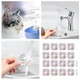thumbnail image 2 of TIELUTT Lot de 16 Filtres pour Animaux de Compagnie pour Boisson de Chat de Remplacement Filtre à Eau à Triple Action avec Résine à Échange d'Ions et Activé, 2 of 5