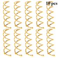 thumbnail image 2 of 10 Pcs Épingle à Cheveux Spirale en Métal, Non Abrasive, Tourne-Épingle, Vis Torsadée, Épingle à Cheveux, 2 of 10