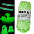 thumbnail image 1 of Bovemsi Clearance DIY Knitting Hand Knitted Glow In The Dark Yarn Luminous Yarn Fun Yarn, 1 of 4