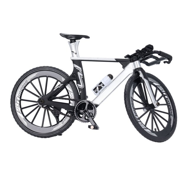Alloy Racing Bike Model Dual Handlebar Sliding Steering Bicycle Toy With Real Design, Cultivate Hands On Ability For Kids