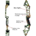 thumbnail image 4 of Falcon 60" Takedown Hunting Recurve Bow Metal Riser 30 35 40 45 50 55 60 65 70 Lbs Black/Camo Right Handed, 4 of 9
