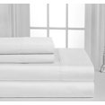 thumbnail image 2 of Oxford Collection 600 Thread Count Deep Pocket Egyptian Quality Cotton Solid Sheet Set (California King, White), 2 of 3