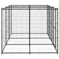 thumbnail image 2 of vidaXL Chenil Extérieur pour Chien en Acier 7,26 M2, 2 of 4