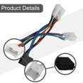 thumbnail image 4 of Car ISO Radio Stereo Wiring Harness Cable Adapter Connector Plug for Toyota, 4 of 8