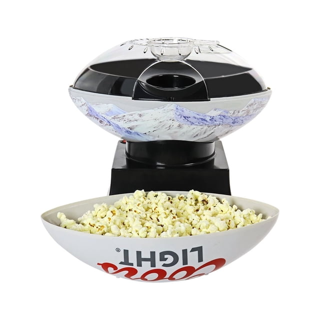 Coors Light Cuiseur de Maïs Soufflé à Air Chaud Air-Popper avec Bol de Service de Football