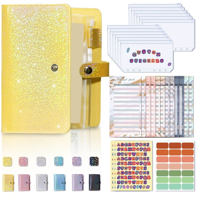 Weekly Undated Budget Planner Financial Ledger | Track Income Expenses Savings Bills | Goal Recording Notebook Organizer | Home Office A6 Size Money Management Log