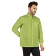 thumbnail image 3 of Bestman Solid Long Sleeve Shirt For Mens Front Double Button Placket Chinese Collar Shirt, 3 of 7