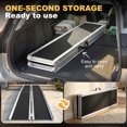 thumbnail image 4 of HOMCOM 10ft Wheelchair Ramp Scooter Mobility Non-Skid Layering Black, 4 of 10