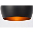 thumbnail image 4 of Living District LDPG2001 Nora 1 Light Plug-In Pendant, Black, 4 of 4