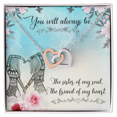 thumbnail image 2 of Pour Ma Sœur, Tu Seras Toujours un Collier Inséparable, 2 of 7