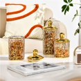thumbnail image 3 of Bocal de Rangement avec Couvercle Hermétique Décoratif Bocal Transparent Bocal à Biscuits pour Noix Pâtes Sucre, 3 of 6