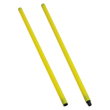 jinwen Removable Football Training Markers, Easy to Carry, High Quality Football Signs for Skating, Games, Soccer , 2 Pieces Sign poles