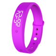 thumbnail image 1 of HEVIRGO 1PC V9 Body Temperature Monitor Thermometer Vibration Alarm Wristband Smart Bracelet, 1 of 10