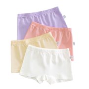 XASZHN Girls Underwear Cottonblend Girls BoxerBriefs Comfort Breathable Little/Big Girl Shorts Briefs for 3 140 YRS Tween Girls Seamless Underwear A 9-10 Years