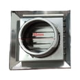 thumbnail image 4 of 100/150mm Stainless Steel Movable Square Vents External Wall Rain Cap, 4 of 4