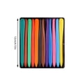 thumbnail image 2 of TIELUTT Sticks with Crayon 6 12 24or36 Colors Crayons for Toddlers Washable Crayons for Babies Easy To Hold Large Crayons for Kids Bridal Shower Pens Bulk Fancy Pen Expensive Pen Boxes Pens Colors Pre, 2 of 3