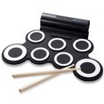thumbnail image 2 of LOVEVER Clearance 7 Pad Roll Up Drum Kit Portable Hand Roll Drum Kit Best Gift, 2 of 9