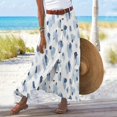 thumbnail image 4 of Ketyyh-chn99 Midi Robes pour Femmes Grande Taille Décontractées de Plage Robe d'Été Décontractée Robes T-shirt à Manches Longues Boho de Plage Bleu Foncé,TG, 4 of 4