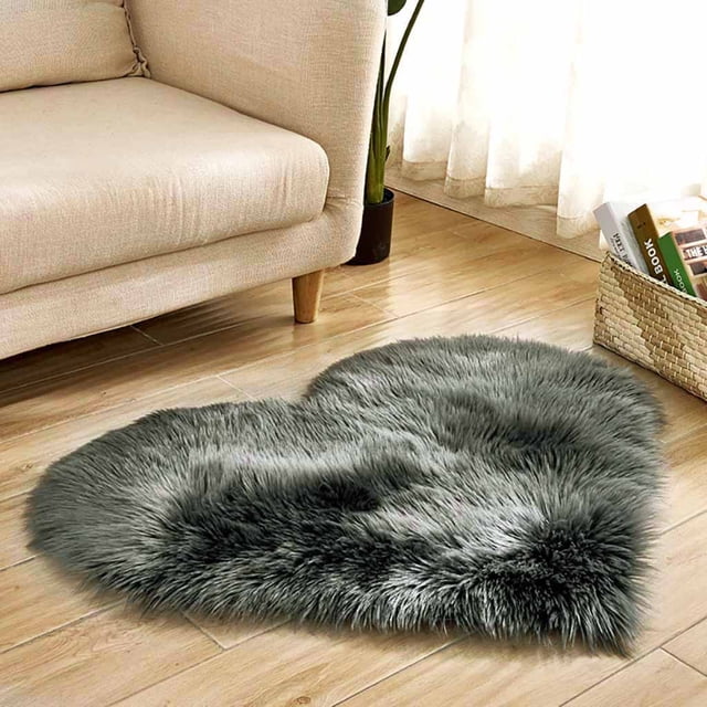 RKSTN Weighted Blanket Wool Imitation Sheepskin Rugs Faux Non Slip Bedroom Shaggy Carpet Mats Waterproof Blanket