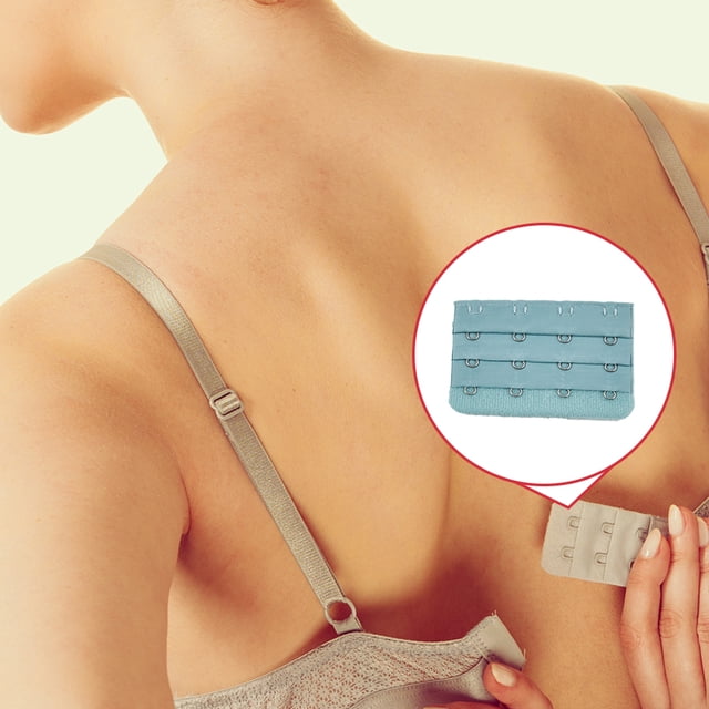 Extension Strap Bra Extenders Buckle Rows 4 4 Hook Breathable Practical Accessories Adjustable Replacement 3 Rows Underwear A3