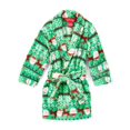 thumbnail image 1 of Intimo Peignoir Garçon Vert Robe de Père Noël Vêtements de Nuit de Vacances, 1 of 6