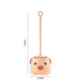 thumbnail image 3 of Toilet Bowl Cleaner Toilet Bowl Brush and,Compact Toilet Cleaner Brush Set for Bathroom Cleaning,Compact Size for Storage and Organization Toilet Brushes for Bathroom, 3 of 8