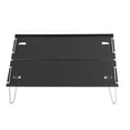 thumbnail image 3 of Folding Camping Table Outdoor Portable Aluminum Alloy Ultra Light Mini Folding Table Multifunction Camping Table Black, 3 of 14