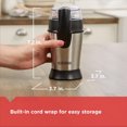 thumbnail image 4 of Black + Decker Smartgrind Stainless Steel Coffee Grinder, 4 of 8