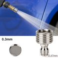 thumbnail image 1 of High pressure water interface washer nozzle stainless steel1/4 quick connect, 1 of 8