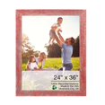 thumbnail image 1 of HomeRoots Picture Frames 386554 24" x 36" Rustic Farmhouse Red Wood Frame, 1 of 1