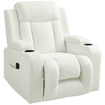 thumbnail image 1 of HOMCOM Fauteuil Inclinable de Salon avec Massage par Vibration à 8 Points, 1 of 10